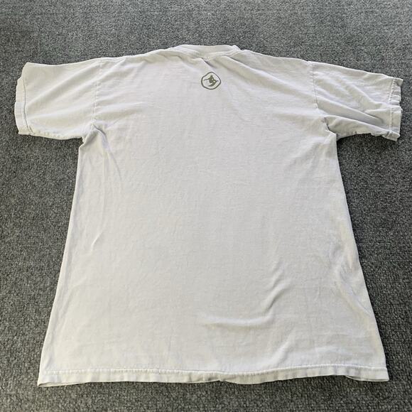 Vintage Surfing Magazine Shirt Medium Gray Beach Surf Retro Y2K Skater Tee - Picture 3 of 10